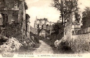 Ruines et reconstruction d'après-guerre